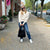 Lauren Black | Woven Neoprene Hobo-Accessories > Handbags > Totes-Pink Dot Styles