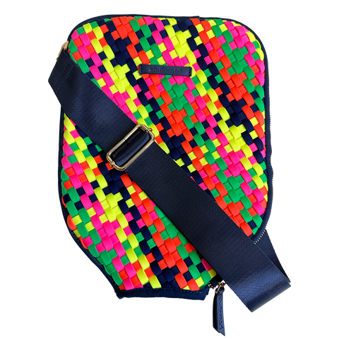 AHDORNED-Multi Colored Neoprene Pickleball Racket Cover (Final Sale)-Pink Dot Styles