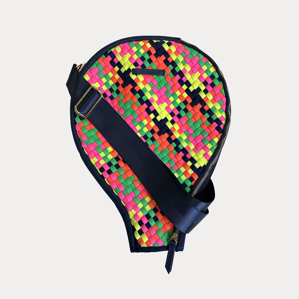 Multi Colored Neoprene Tennis Racket Cover (Final Sale)– Pink Dot