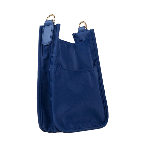 Ahdorned Blue Mini Nylon Crossbody Messenger Bag - Game Day