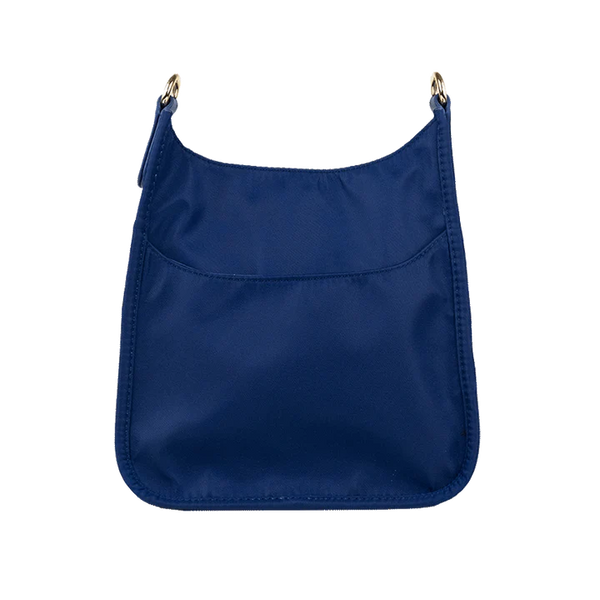 Ahdorned Blue Mini Nylon Crossbody Messenger Bag - Game Day