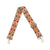 AHDORNED-Orange-Camel | Floral Embroidered Crossbody Strap-Pink Dot Styles