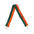 AHDORNED-Orange-Green | Two Stripe Crossbody Strap-Pink Dot Styles