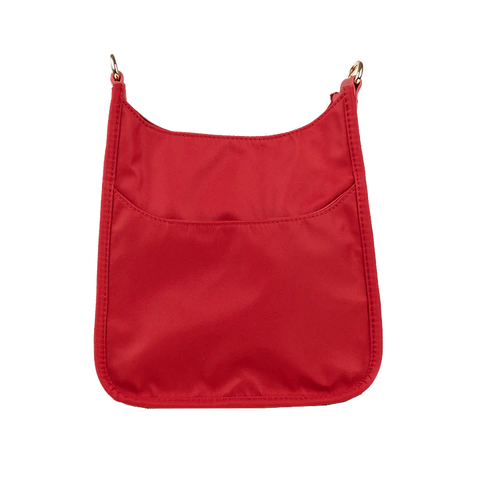 AHDORNED-Red Mini Nylon Messenger Bag | NO STRAP-Pink Dot Styles