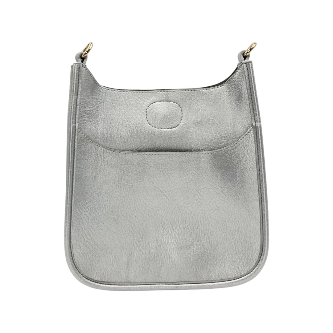 Mini Crossbody Pouch, silver hardware