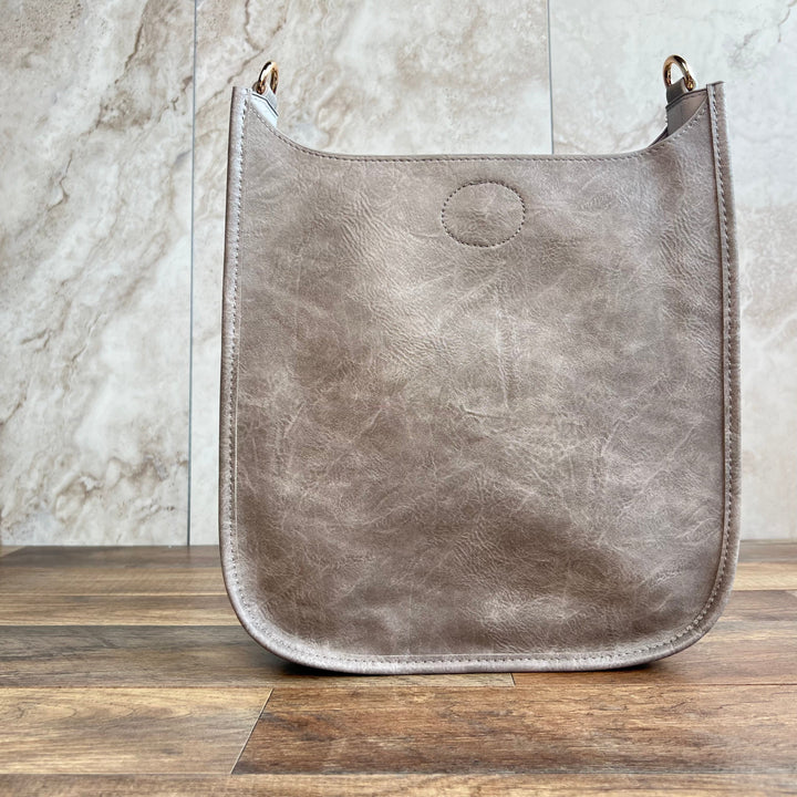 AHDORNED-Stone Vegan Messenger | NO STRAP-Pink Dot Styles