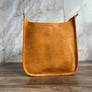 AHDORNED-Tobacco Microsuede Crossbody | NO STRAP (Final sale)-Pink Dot Styles