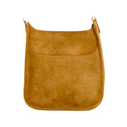 AHDORNED-Tobacco Microsuede Crossbody | NO STRAP (Final sale)-Pink Dot Styles