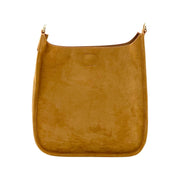 AHDORNED-Tobacco Microsuede Crossbody | NO STRAP (Final sale)-Pink Dot Styles
