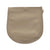 AHDORNED-"U" Shape Messenger | Mushroom Pebbled Vegan Leather Bag + Braided Strap (Final Sale)-Pink Dot Styles
