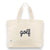 Courtside I Large Canvas Country Club Tote - Golf-Accessories > Bags > Tennis Bags-Pink Dot Styles