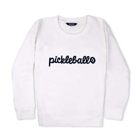Ame & Lulu-Pickleball Sweatshirt-Pink Dot Styles