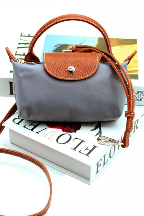 MiMi Wholesale-Nylon Mini Crossbody Bag-Pink Dot Styles