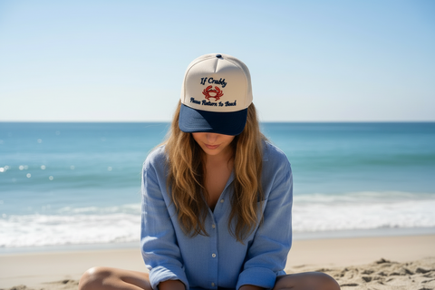 If Crabby Please Return to Beach Trucker Hat