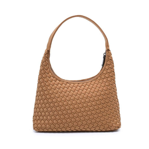 Harmonia - Woven Neoprene Shoulder Bag: Sand