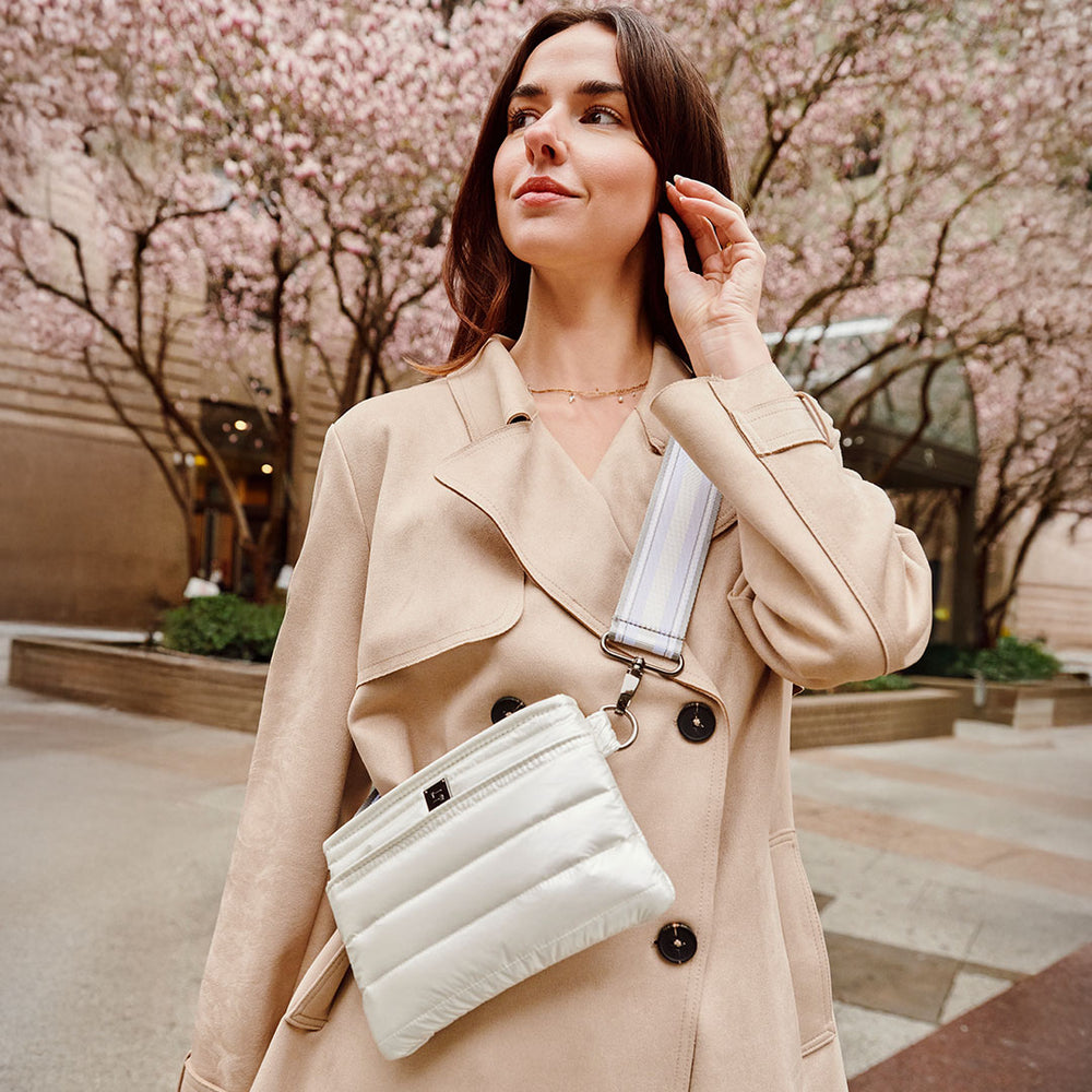 Think Royln | Bum Bag - Pearl Vanilla Crossbody, Belt Bag, Waist