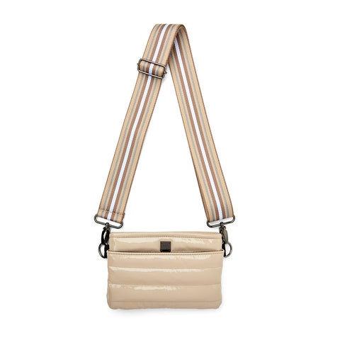 Bum Bag | Blonde Patent Crossbody / Belt Bag