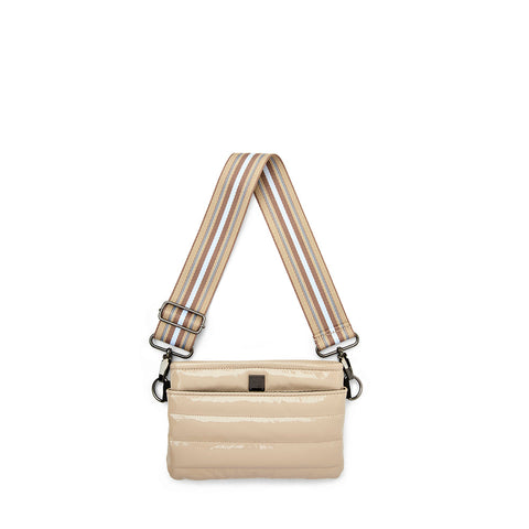 Bum Bag | Blonde Patent Crossbody / Belt Bag