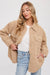 Latte Boucle Woven Jacket-Apparel > Womens > Outerwear > Jackets-Pink Dot Styles