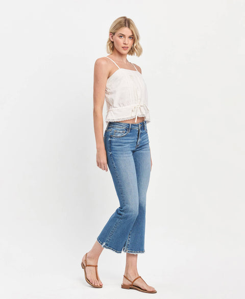 Loverlet Mid Rise Lick Flare Jeans