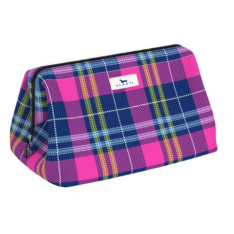 Big Mouth Makeup Bag Clueless Holiday Plaid