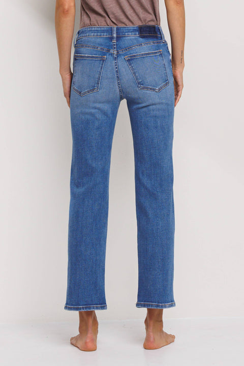 Mid Rise Ultra Stretch Slim Jeans