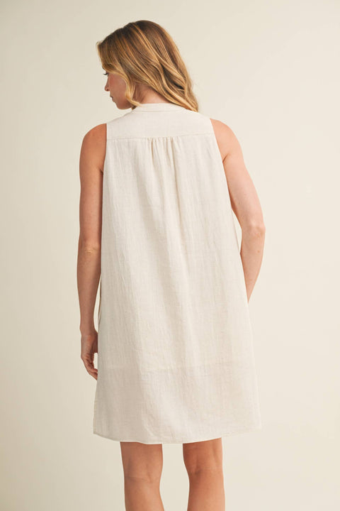 Linen Shift Dress
