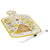 Bee Sweet Gift Melamine Cheese Board-Home > Cutting Boards-Pink Dot Styles