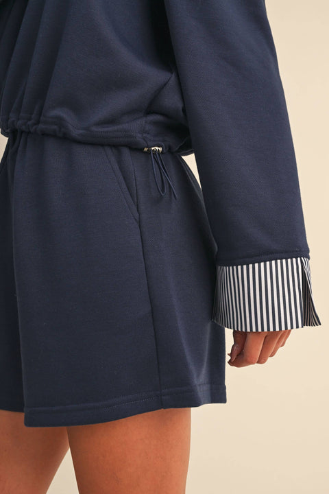 French Terry Sweatshirt & Short Set