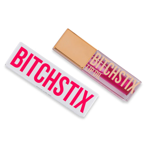 BITCHSTIX-BITCHSTIX Rose Lip Oil Gloss-Pink Dot Styles