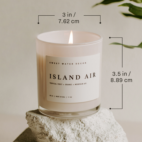 Sweet Water Decor-Wildflowers and Salt 11 oz Soy Candle - Home Decor & Gifts-Pink Dot Styles