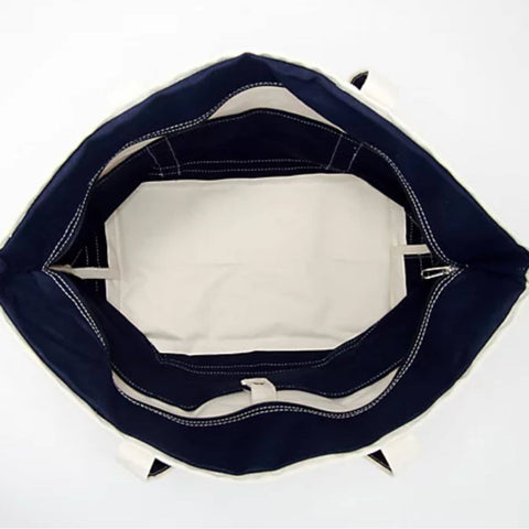 ShoreBags Classic Tote Large Private Label Customizable: Navy