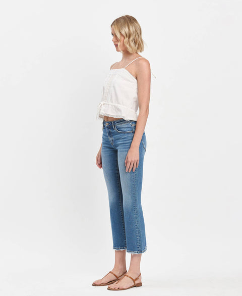 Loverlet Mid Rise Lick Flare Jeans