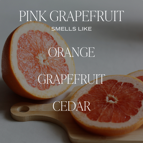 *NEW* Pink Grapefruit 9 oz Soy Candle - Home Decor & Gifts