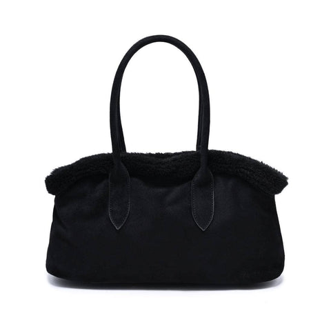 Tommy Faux Suede Satchel