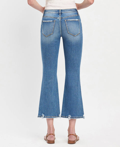 Loverlet Mid Rise Lick Flare Jeans