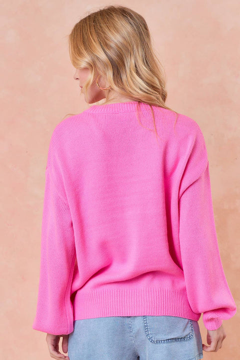 Pink LOVE Sweater