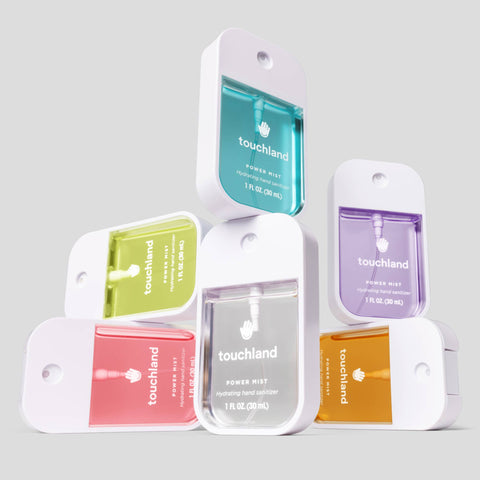 Touchland-Beach Coco Power Mist Hydrating Hand Sanitizer-Pink Dot Styles
