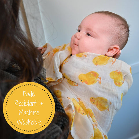 Peep Peep Baby Muslin Swaddle Blanket