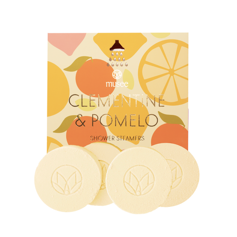 Musee-Clementine & Pomelo Shower Steamers-Pink Dot Styles