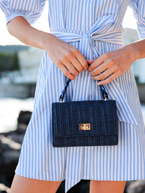 Shiraleah-Marisol Mini Bag-Pink Dot Styles
