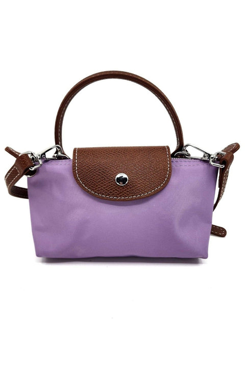 MiMi Wholesale-Nylon Mini Crossbody Bag-Pink Dot Styles