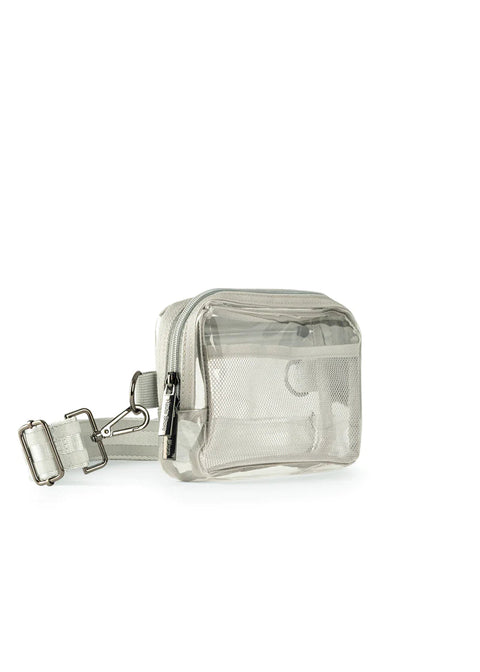 Amy Clear | Stadium Approved Clear Belt Bag-Accessories > Handbags > Sling Bags-Pink Dot Styles