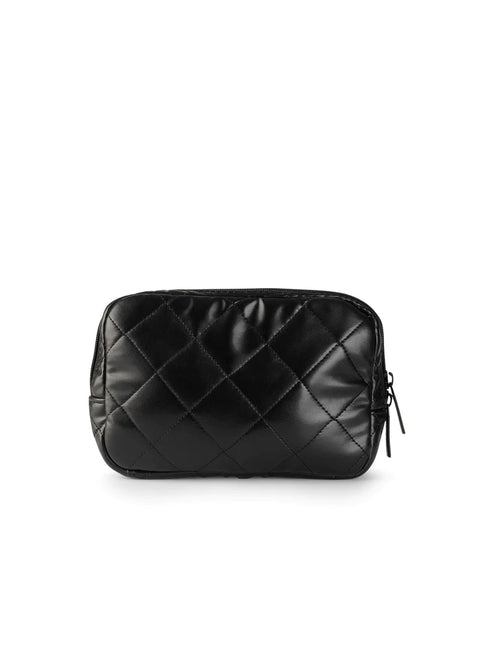 Amy Solo | Quilted Faux Leather Belt Bag-Accessories > Handbags > Belt Bags-Pink Dot Styles