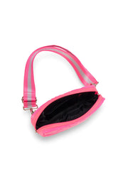 Haute Shore-Amy Sugar | Puffer Quilted Belt / Sling Bag-Pink Dot Styles