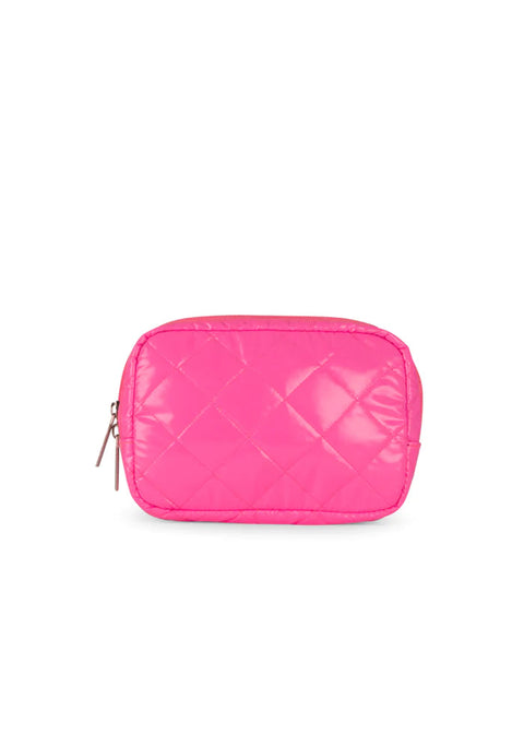 Amy Sugar | Puffer Quilted Belt / Sling Bag-Accessories > Handbags > Sling Bags-Pink Dot Styles