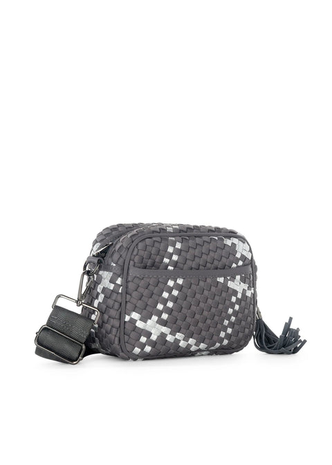 Haute Shore-Ariel Shadow | Woven Camera Bag Crossbody-Pink Dot Styles