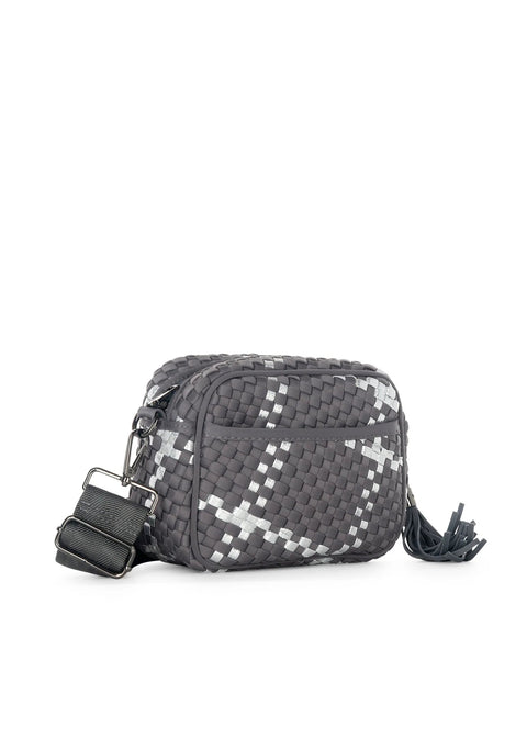 Haute Shore-Ariel Shadow | Woven Camera Bag Crossbody (Final Sale)-Pink Dot Styles
