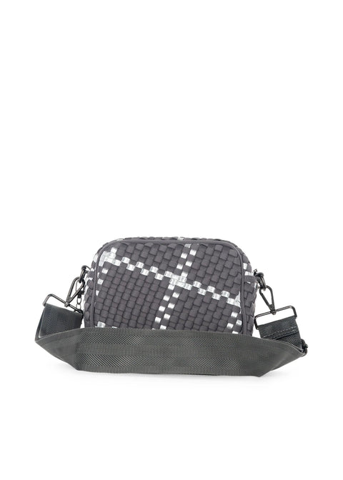 Haute Shore-Ariel Shadow | Woven Camera Bag Crossbody (Final Sale)-Pink Dot Styles