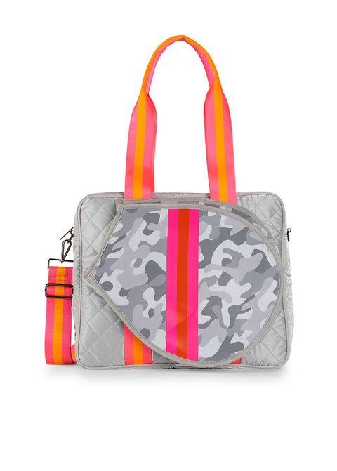 Billie Rise | Neoprene Tennis Bag (Updated Summer '23)-Accessories > Bags > Tennis Bags-Pink Dot Styles
